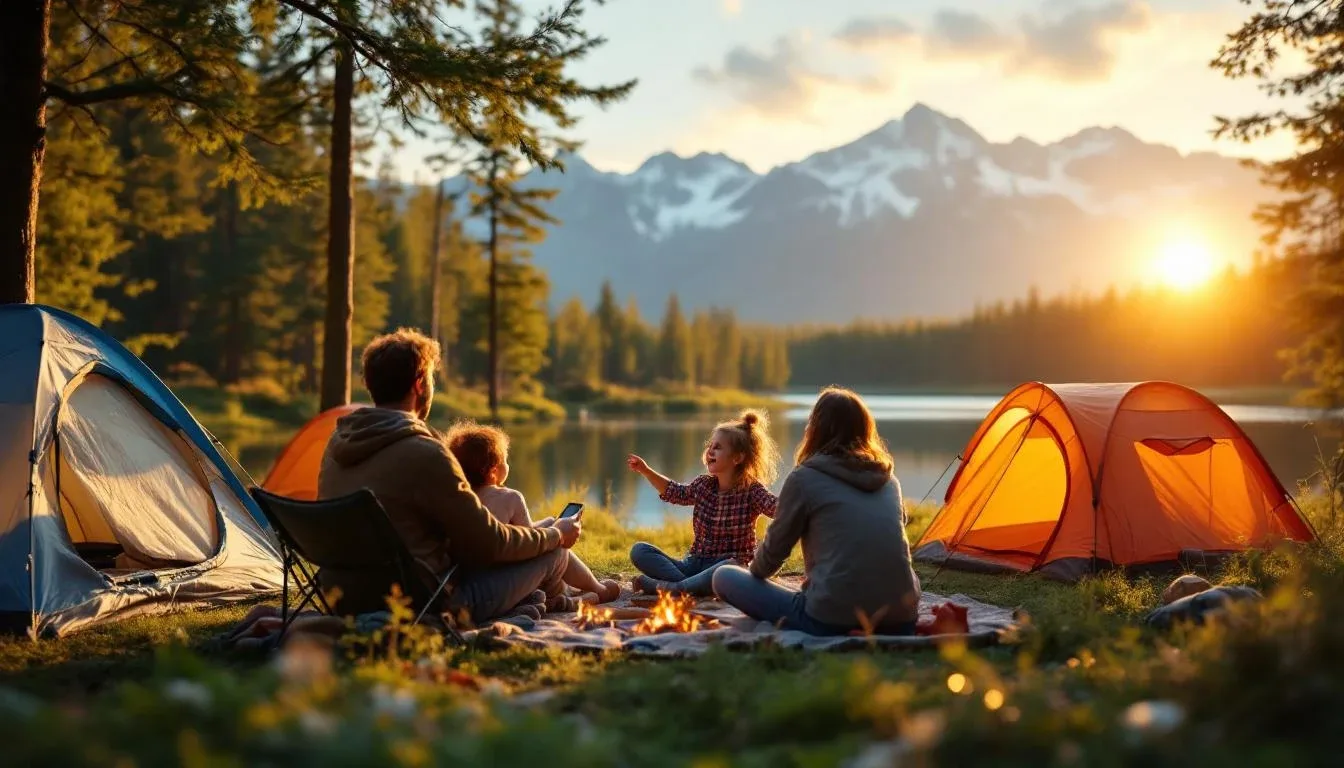 Camping en famille pas cher : 8 destinations idéales pour 2024