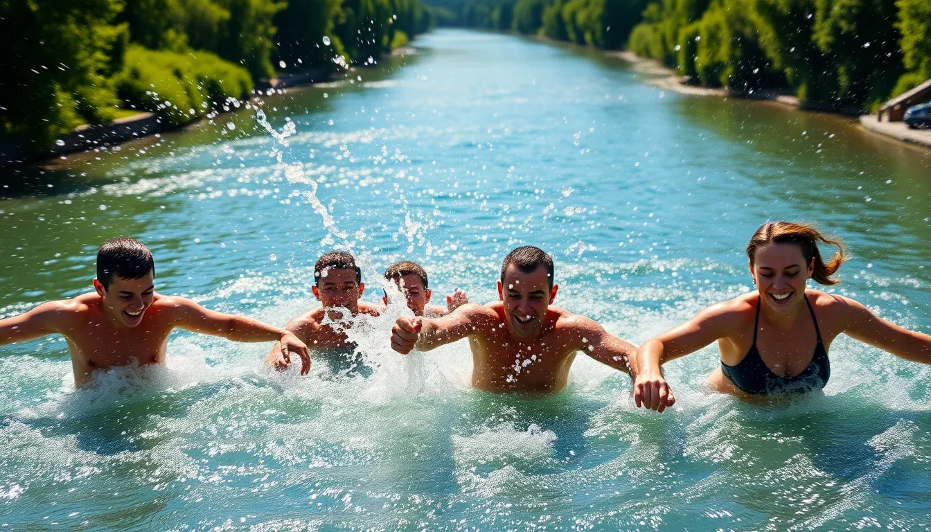 Activités aquatiques et jeux deau  rafraîchissement garanti